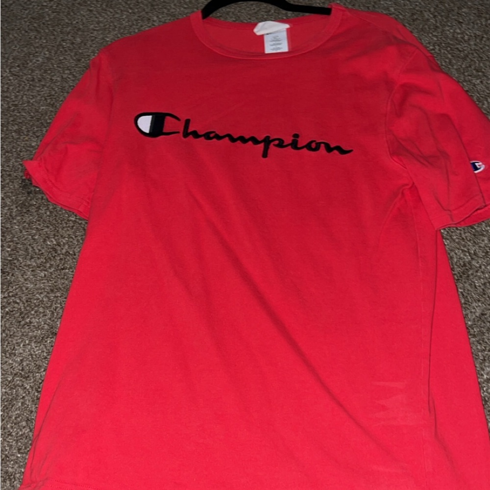 Champion Embroidered script logo tee